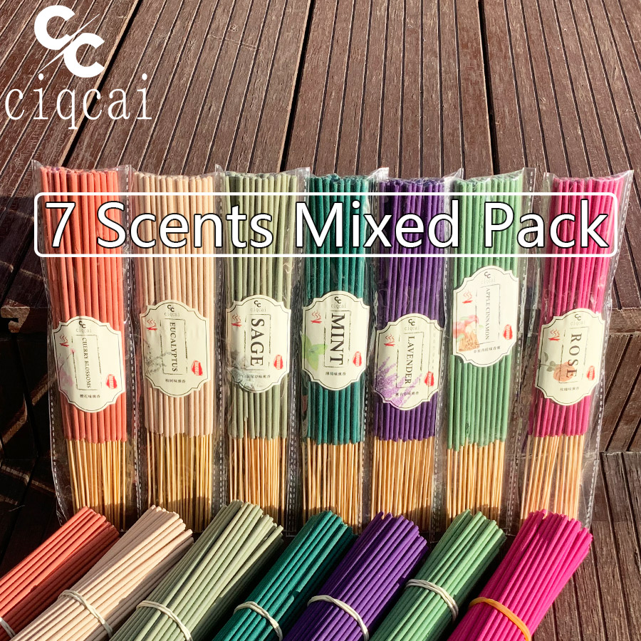 Home Fragrance Best - 【Best-Selling 7-Flavor Set】22Cm Premium Strong-Scented Incense