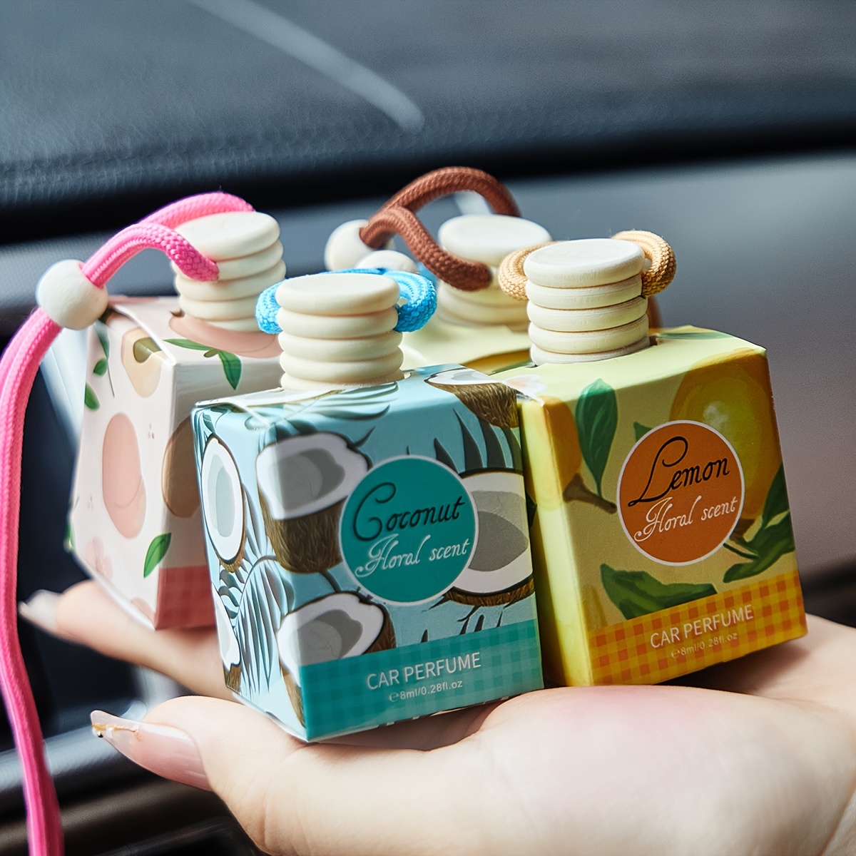 Home Fragrance M&S Disinfectant Hack - Car Air Freshener, Long Lasting Fragrance,