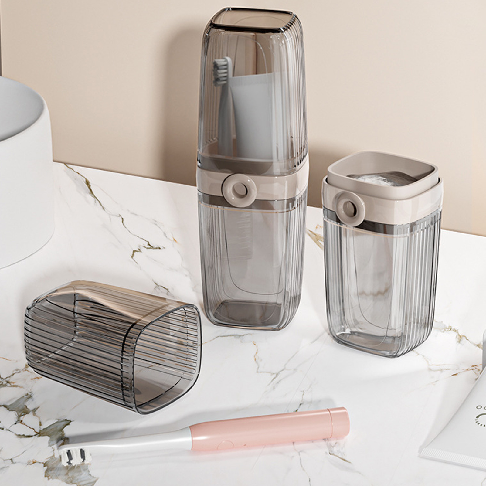 Home Fragrance Types - Portable Mouthwash Cup Soap Box, Wash