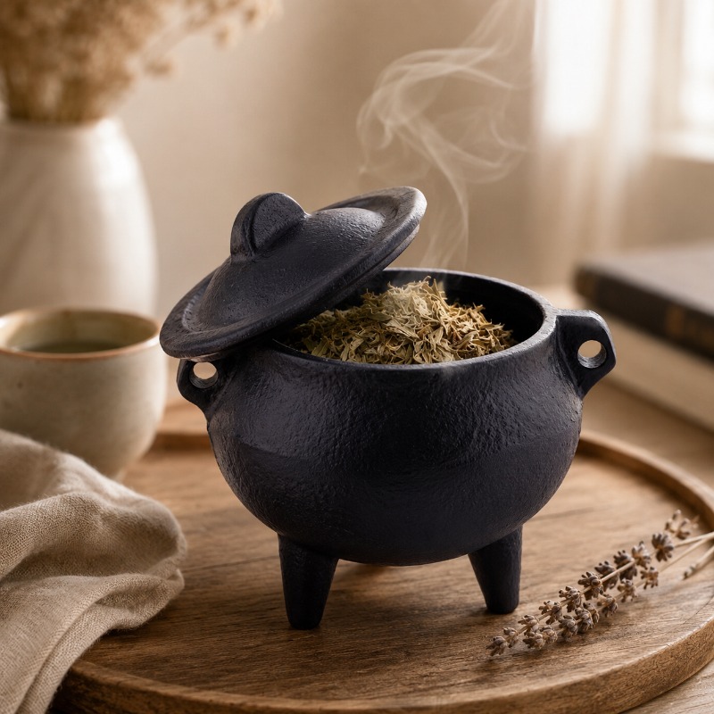 Home Fragrance Miniso - Retro Cast Iron Incense Burner with