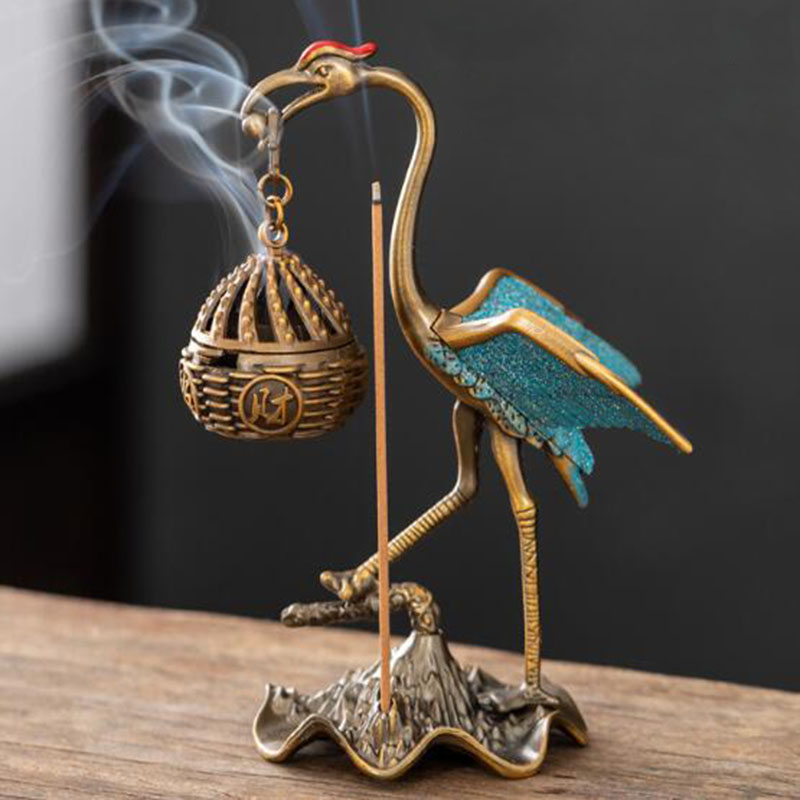Metal Crane Hanging Basket Aro - Home Fragrance Lamp review and price
