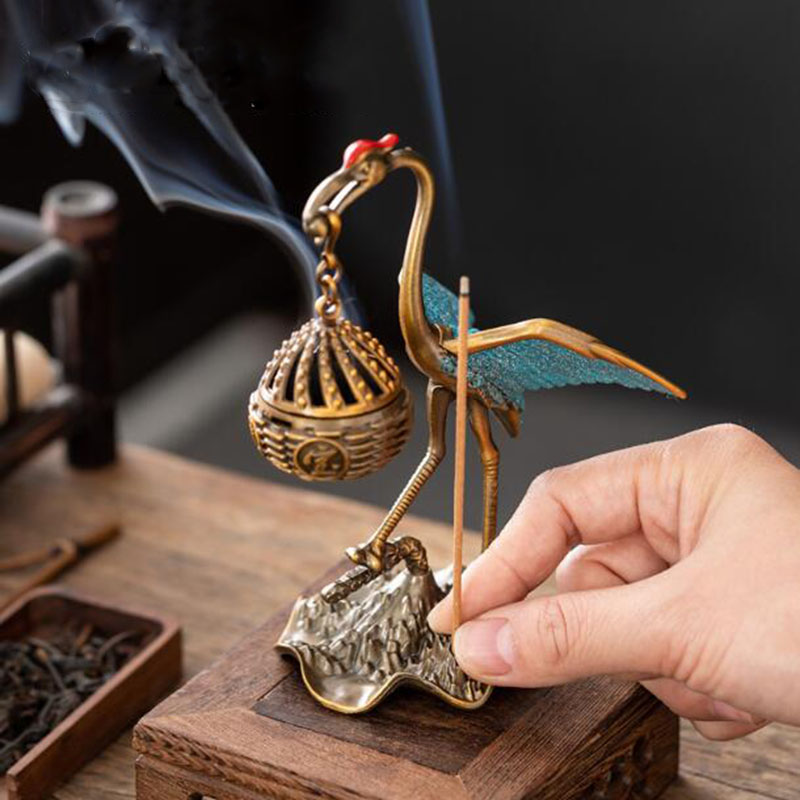Metal Crane Hanging Basket Aro - Home Fragrance Lamp review and price