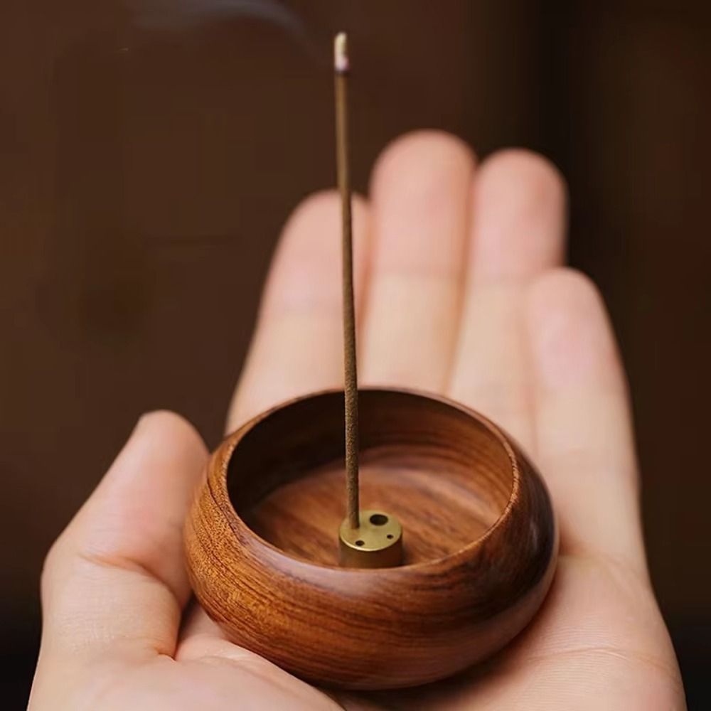 Wooden Mini Incense Holder 4 H - Home Fragrance Miniso review and price