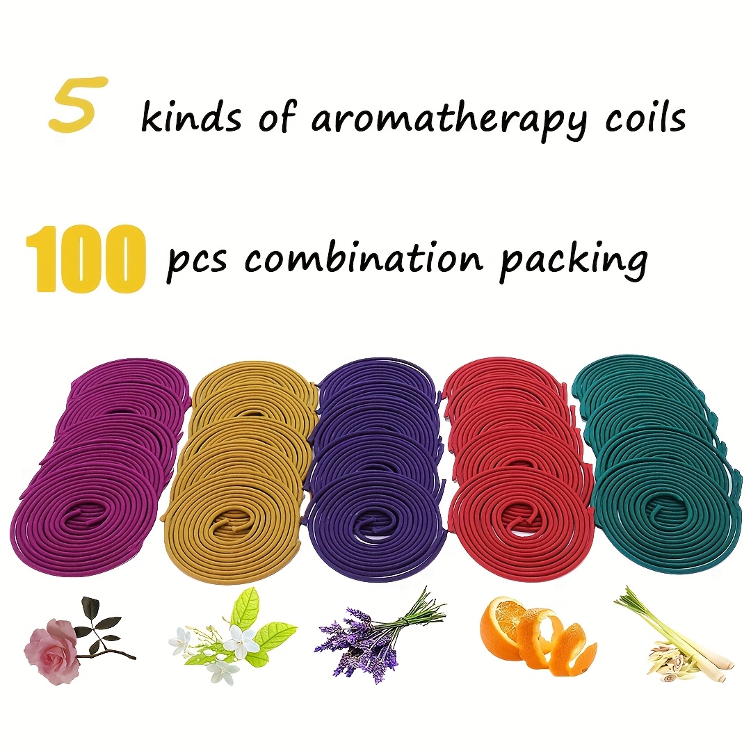 100 Pieces of Mixed Spiral Aro - Home Fragrance Best review and price