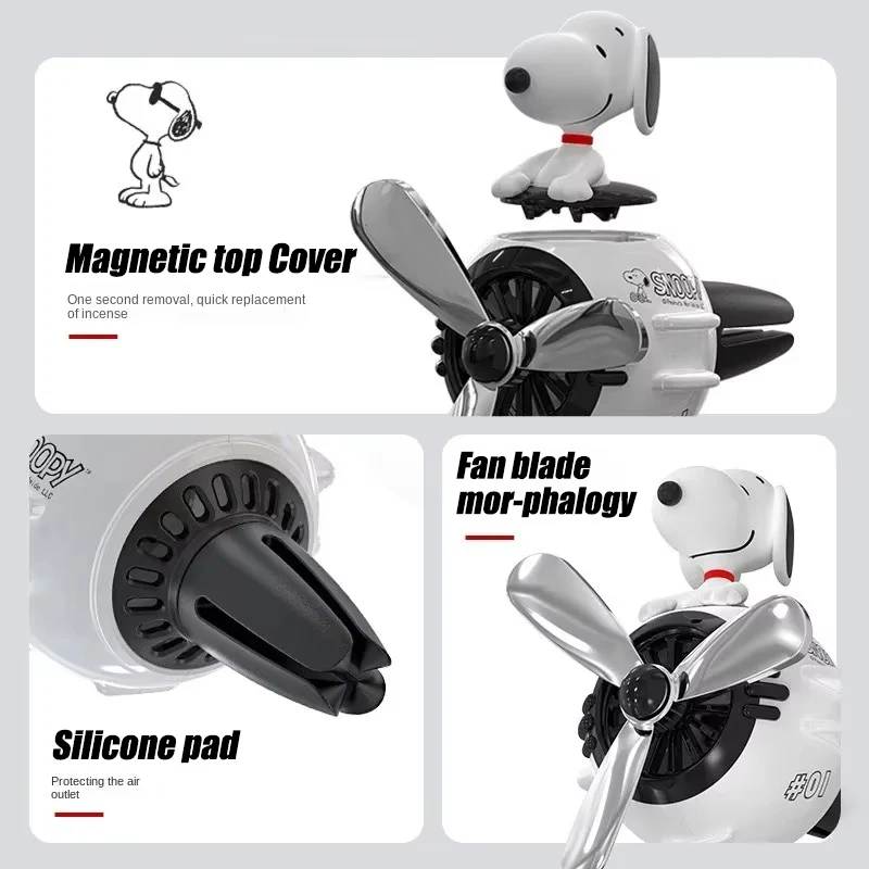 Kawaii Pilot Snoopy Car Aromat - Home Fragrance Miniso review and price