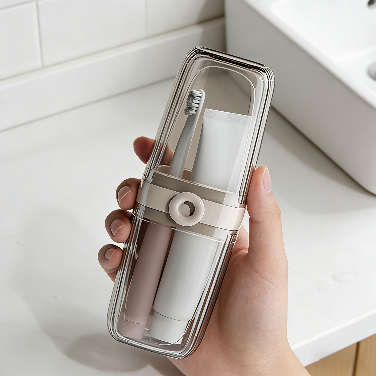 Portable Mouthwash Cup Soap Bo - Home Fragrance Types review and price
